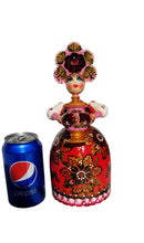 Load image into Gallery viewer, Musical Hand Painted Wooden Russian Souvenir "Lady with a samovar"