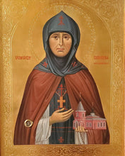 Load image into Gallery viewer, Icon of Holy Venerable Paraskeva of Toplovsk, candle placement