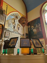 Load image into Gallery viewer, Icon of Theotokos (Znamenie – Kursk Root Icon), candle placement