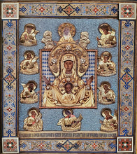 Load image into Gallery viewer, Icon of Theotokos (Znamenie – Kursk Root Icon), candle placement