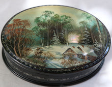 Load image into Gallery viewer, Mother Of Pearl Fedoskino Russian Lacquer Box
