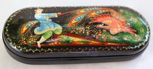 Load image into Gallery viewer, Lacquer Hard Eyeglass Case Box, &quot;Firebird&quot;
